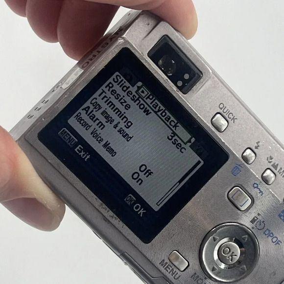 Pentax Optio S5i 5.0MP Compact Digital Camera &BatteryTested/ Works*READ* - Picture 9 of 14